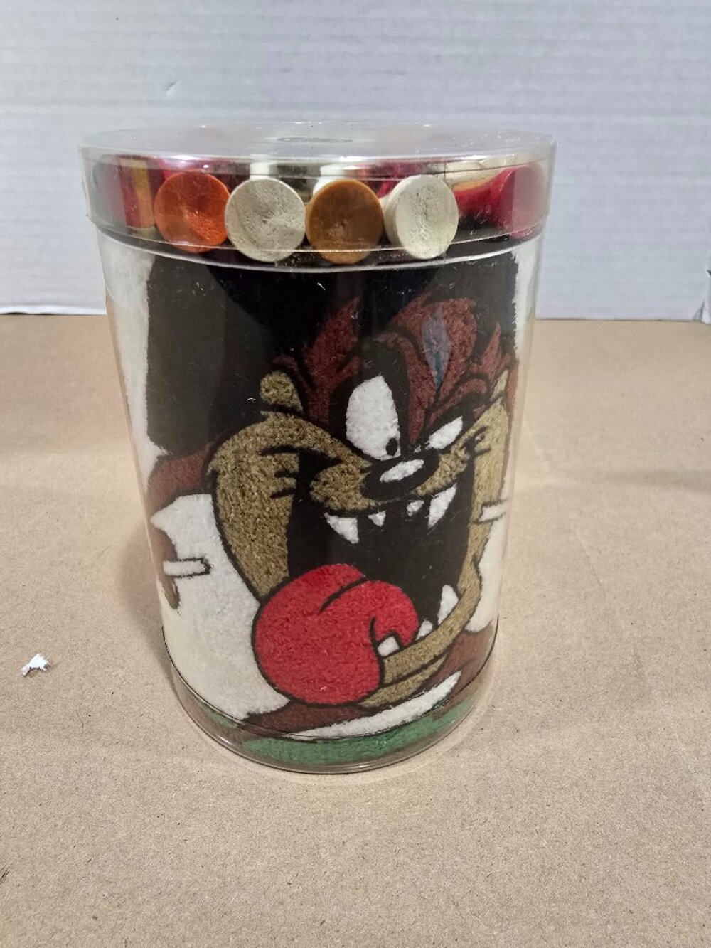 Warner Bros Looney Tunes Taz Devil Golf Accessories (Towel, Tees, Divot Fork)